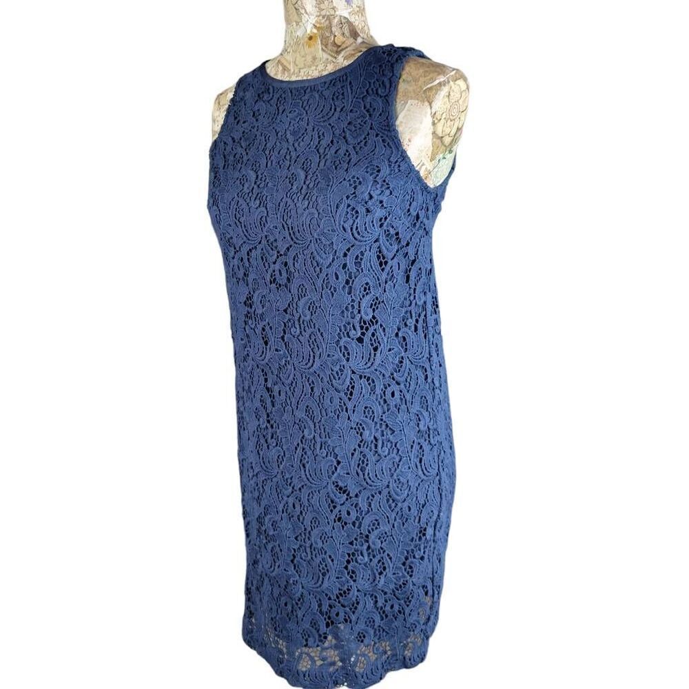 Loft Blue Lacey Tunic BRAND NEW with Tags - Picture 3 of 9